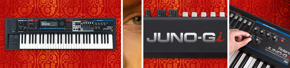 JUNO-Gi: Mobile Synthesizer with Digital Recorder